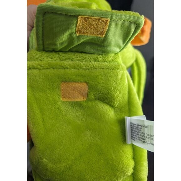 Animal Adventure Happy Travel Dino "Backpack Only" 16''x15'' Green - Picture 5 of 7